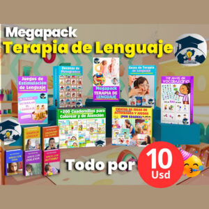 Pack terapia de lenguaje